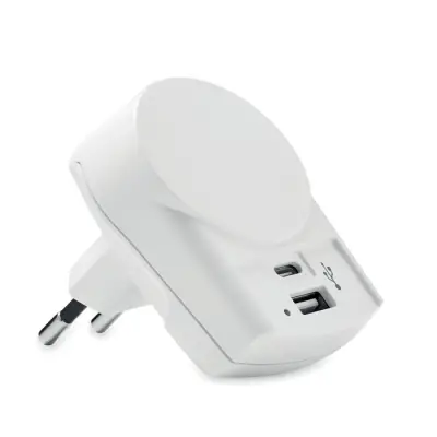Încărcător SKROSS® Euro USB cu două porturi, 27W